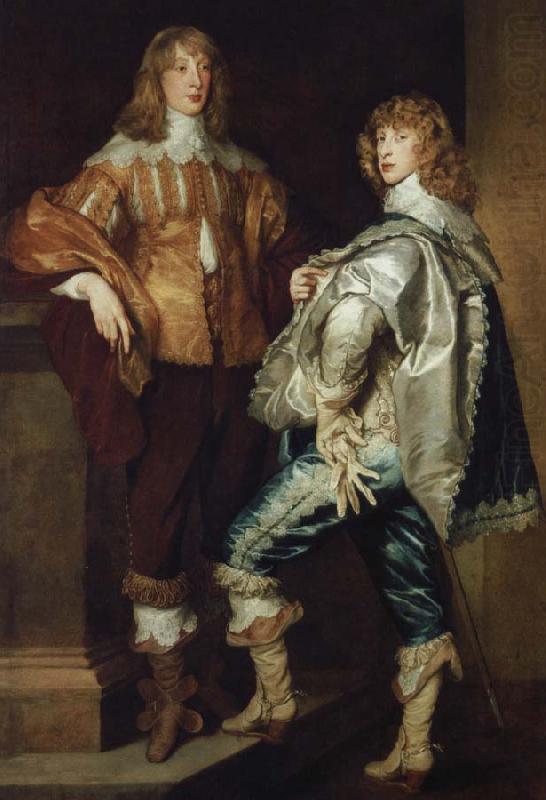 anthonis van dyck lorderna john och bernard stuart china oil painting image